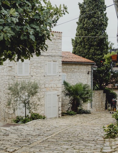 View of Rovinj streets